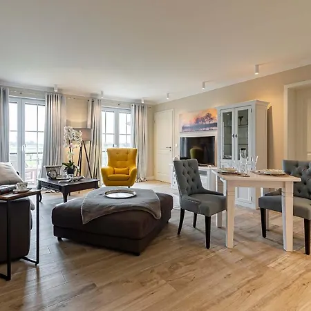 Residenz Kubitzer Bodden Ruegen شقة فندقية Rambin